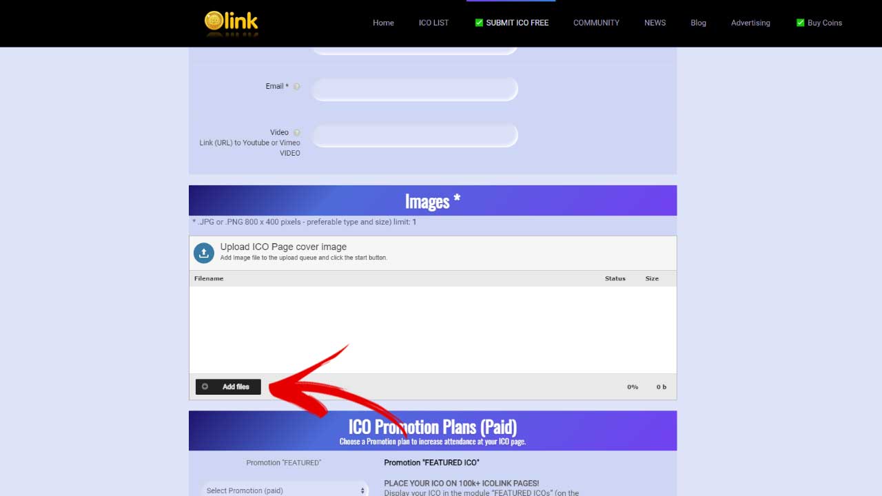 Free ICO Listing