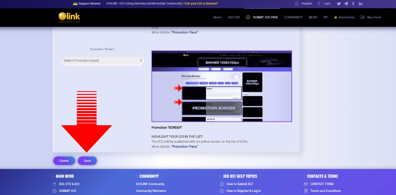 List The ICO Free