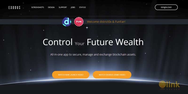 ICO-Cryptocurrency-Wallet-EXODUS