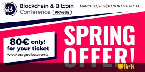 Celebrating March 8: tickets to Blockchain & Bitcoin Conference Prague at €80